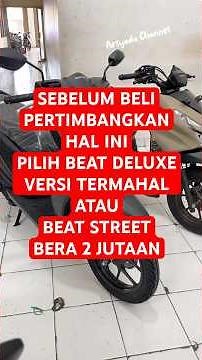 Beat Deluxe vs Beat Street: 2 Million Rupiah Difference, But Features and Style Will Make a Stir!