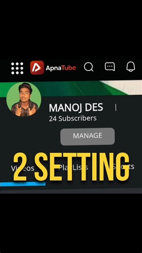 ये 2 Settings कर लो | ApnaTube Channel Safe & Viral Ready #apnatube #youtubeshorts #shortsfeed