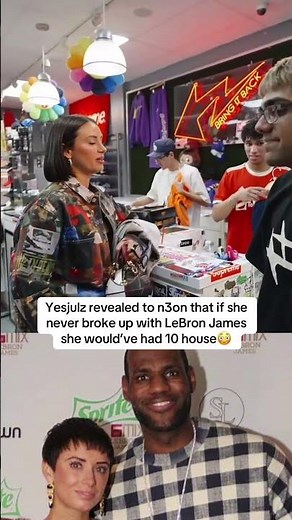 Yesjulz revealed to n3on that if she never broke up with LeBron James 😳 #n3on #lebronjames