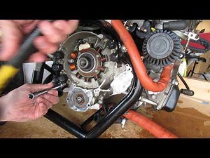 Rotax 912 Water Pump Part 2: Removing Flywheel/ Ignition Housing / Pump
