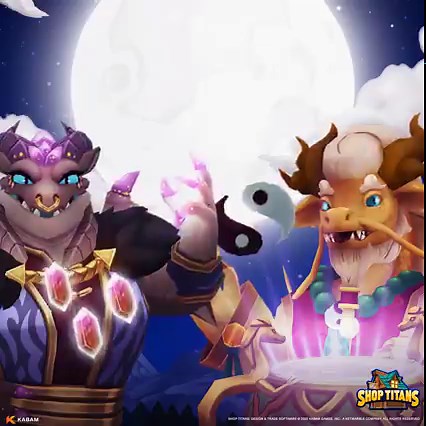Our first Full Moon Event is almost here! Turn Flawless T8 items and Research Scrolls into Ascension Shards with Greater Moonstones! 🐉🌕 #ShopTitans | Shop Titans