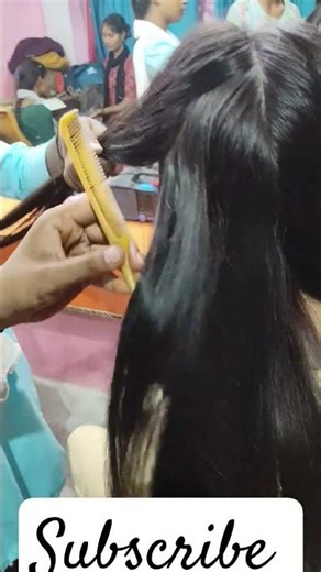 How To Straight Hair ? #shorts #song