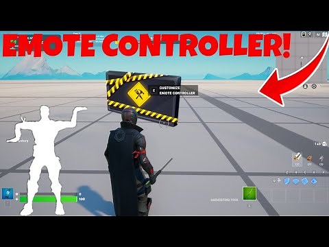 *NEW* Emote Controller In Fortnite Creative!