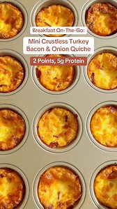 48K views · 135 reactions | These mini quiches will be your new breakfast bestie--perfect for meal-prep and on-the-go mornings. Recipe: https://bit.ly/43ULMaJ | WeightWatchers | Facebook