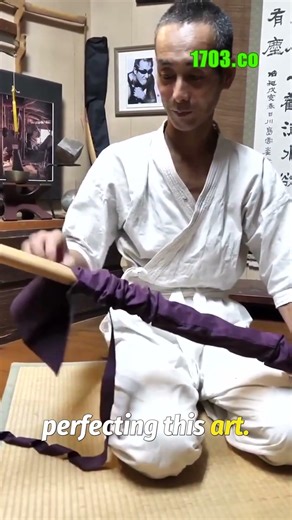 The Sacred Art of Samurai Sword Wrapping