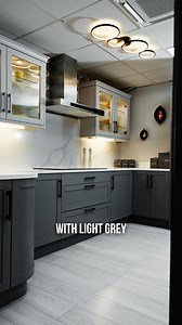 ✨Kitchens Under €10,000 ✨ Dreaming of a stunning, custom kitchen without the hefty price tag? At DWK, we create beautifully tailored spaces designed to fit your style and budget—just like this one. This kitchen features our Harlem door, with Dust Grey base and tall units paired with Light Grey plain frames, creating a timeless, elegant look. Thoughtful details ensure both functionality and style: 👉 Le Mans kidney corner solution for seamless corner storage 👉 150mm spice pull-out for easy acces