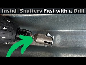 Hurricane-Ready: How to Install Shutters Fast with a Drill