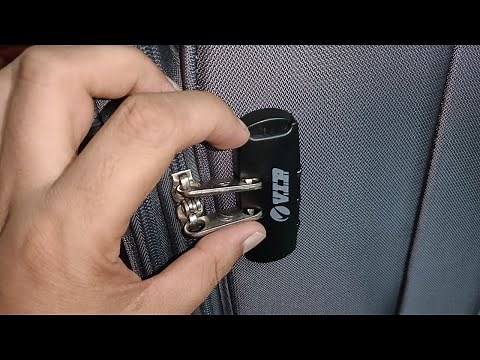 How to set Luggage Lock !!Vip ke Luggage Me Lock kaise Set Kare