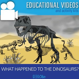 How did dinosaurs go extinct? Video and Activities!