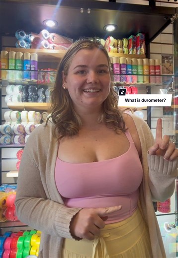 What is durometer? What do the numbers on roller skate wheels mean? 🛼 #rollerskating #wheels #rollerskatewheels #durometer #rollerskates