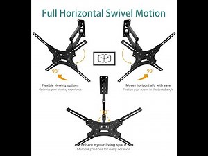 X-400 led/lcd tv wall mount tv bracket Adjustable Height For 14"-52" Flat Screen