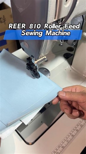 Best Roller Feed Industrial Sewing Machine for Leather & Shoe Making | REER 810 Demo & Test