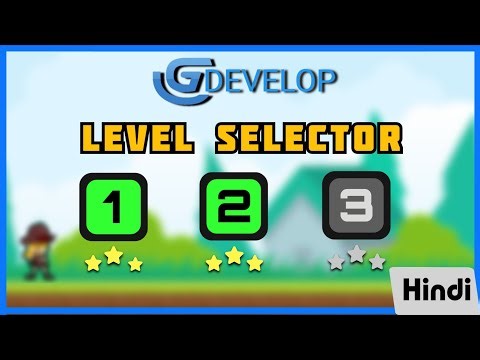 Everything about levels | Level Selector | #gdevelop tutorial | ‪@piudev711‬ #level_selector #hindi
