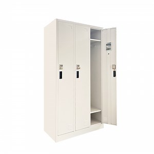 [Hot Item] 3 Door Employee Locker Metal Changing Room Worker Locker