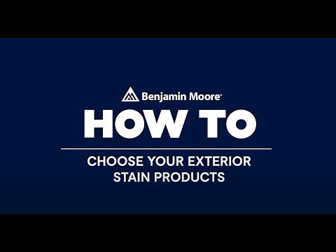 How to Choose Your Exterior Stain Using Woodluxe® Exterior Stain Products | Benjamin Moore