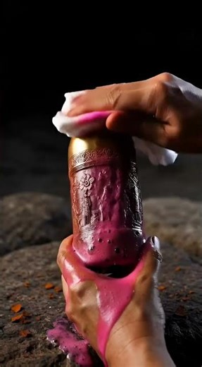 WWI Trench Art Rust Removal — Before & After