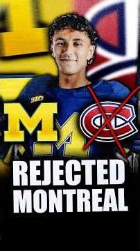 MONTREAL CANADIENS FANS ARE SHOCKED: MICHAEL HAGE REJECTS THE HABS & GOES BACK TO MICHIGAN