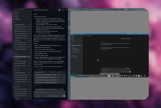 Just set up Codex Remote Connections 🚀Codex on my Mac can now work on projects from another Mac over SSH.Files there. Commands there. Control here. ✨