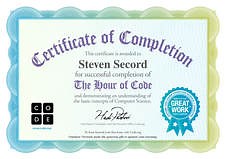 11.1 The Hour of Code