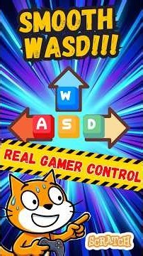 Stop Using Arrow Keys! Easy Scratch WASD Movement Engine