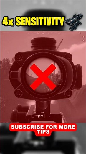 Setting Guide #11 ✅❌Adjust 4x Scope