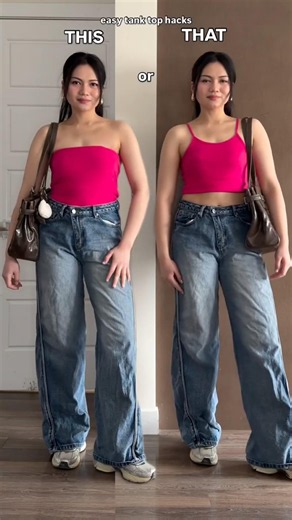 Save this & subscribe♥️ THIS OR THAT? #outfitideas #womensclothing #fashionhacks #ootdguide