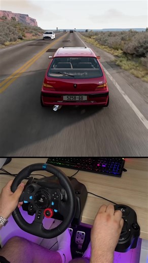 BeamNG Drive Gameplay with Logitech G29 Steering Wheel