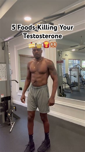 5 Foods Killing Your Testosterone 💀 #lowtestosterone #boosttestosterone #testosterone
