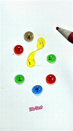 Matching numbers and colors challenge 😱🤔#games #art #maths #colors #line #shorts