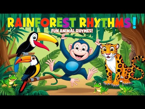 Rainforest Rhythms: Fun Kids Rhymes with Jungle Animals | Educational Songs for Children