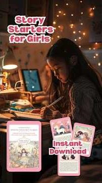 Imagine Your Own Stories – Creative Writing Ebook for Girls - Story Starters & Writing Prompts