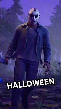 Pretending to be Halloween decorations in the middle of the Fortnite map 🤣🎃