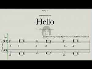 Hello - Adele - Easy Piano