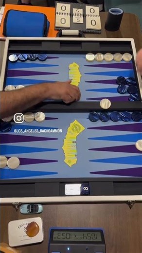 Vince vs Dany - EPIC #Backgammon CLASH [FTH board]! 🎲🎲