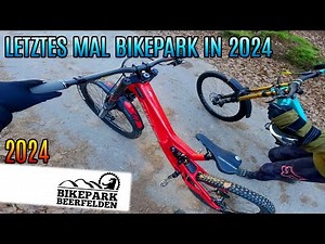 Ein letztes Mal Bikepark in 2024 | 4K | Santa Cruz V10 [Beerfelden]