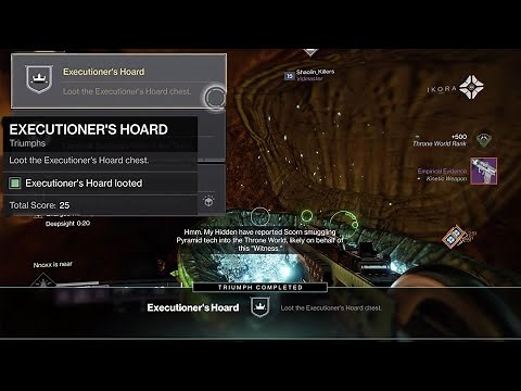 How To Farm Qualichor Progress | Executioner's Horde Triumph (Destiny 2)