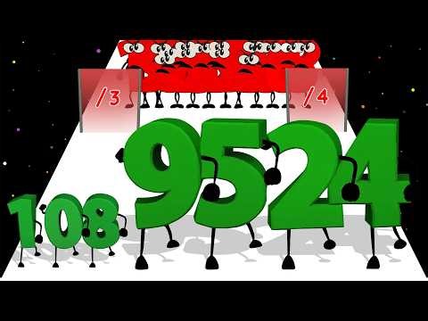 NUMBER MERGE WARRIORS - Cool Math Runner Game (Satisfying Mobile Games)