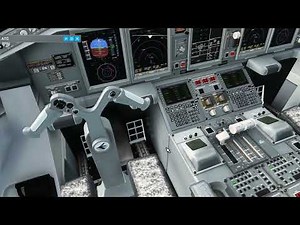 MSFS. Virtualcol Embraer 190 approach and landing ESKN.