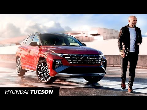 Test drive of the new HYUNDAI TUCSON FHEV Hybrid N-Line Executive