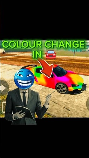 How to colour change in car #shorts #gaming #tweening