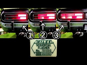 旧車の流れるテール用リレーってどんな仕組み？