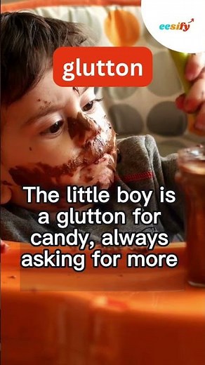 What is a Glutton? #awordaday #shorts #learnenglishonline #startup