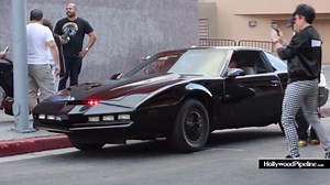 David Hasselhoff Back Behind the Wheel of KITT from 'Knight Rider'
