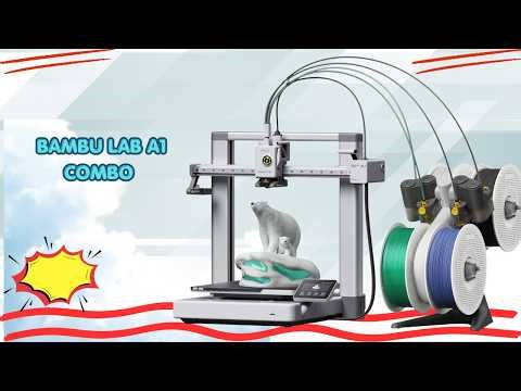 Bambu Lab A1 Combo 3D Printer – Effortless 3D Printing – REVIEW