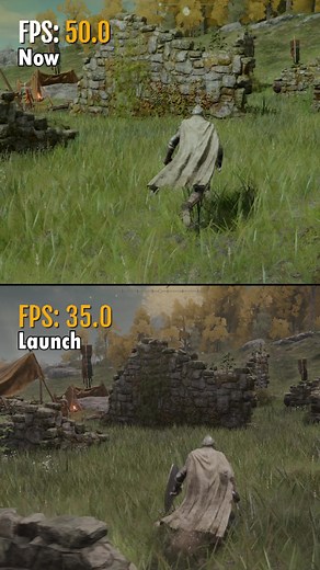 Elden Ring Launch vs. NOW | Xbox Series S Comparison & FPS Test #xboxseriess #eldenring