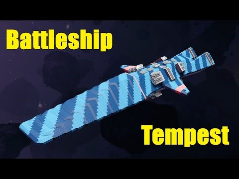 [SCRN] Battleship Tempest - Space Engineers Ship Review