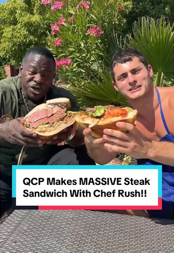 Massive Steak Sandwich Recipe with Chef Rush