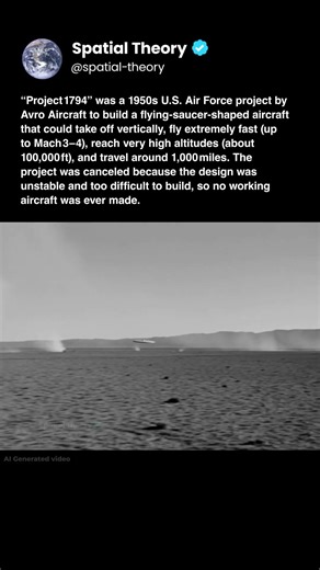 Project 1794 - The U. S. Air Force’s Flying Saucer That Never Flew