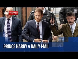 Prince Harry and Liz Hurley arrive at High Court