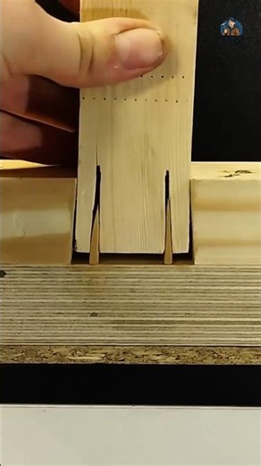 Traditional Wood Joint With Wedges #DIY #Woodworking